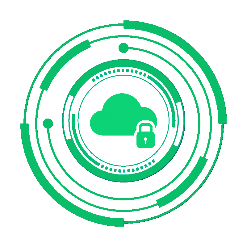 Spinning abstract shape